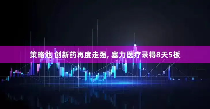 策略池 创新药再度走强, 塞力医疗录得8天5板